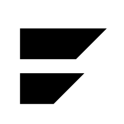 Fewfold mark — black